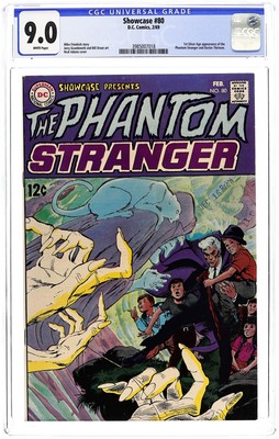 Showcase #80 CGC 9.0 1969 3985007018 1st SA app. Phantom Stranger