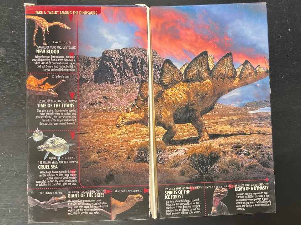 Walking With Dinosaurs (VHS 1999) BBC 2 Tape Set - Image 4 of 4