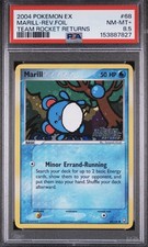 Marill 68/109 EX Team Rocket Returns Reverse Holo PSA 8.5 POP 1 on eBay