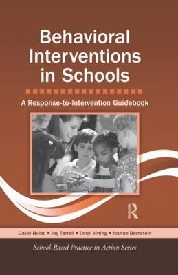 Behavioral Interventions in Schools - 9780415875844