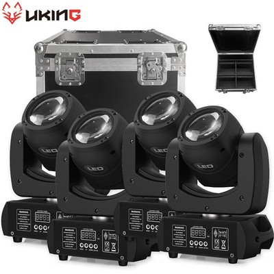 200W LED Beam Moving Head Light 18 Prisma Gobo Bühnenlicht DMX DJ Leiser Lüfter