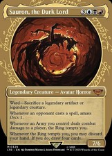 [1x] Sauron, the Dark Lord - Foil - Showcase Near Mint, English Lord of the Ring
