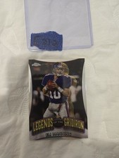 2024 Topps Chrome ELI MANNING Legends of the Gridiron Refractor LOG3 Giants E212