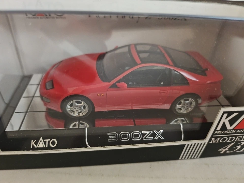 Coche Modelo Kato Nissan 300 ZX Fairlady Z 72-501 431 Hecho en Japón Foto 2 de 4