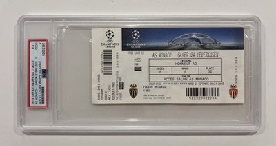 Ticket Stub 2016 Bayern vs. AS Monaco Kylian Mbappe Champions League UCL Debut