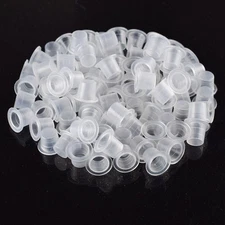 Small Disposable Tattoo Ink Caps - 1000Pcs Clear Containers for Pigment