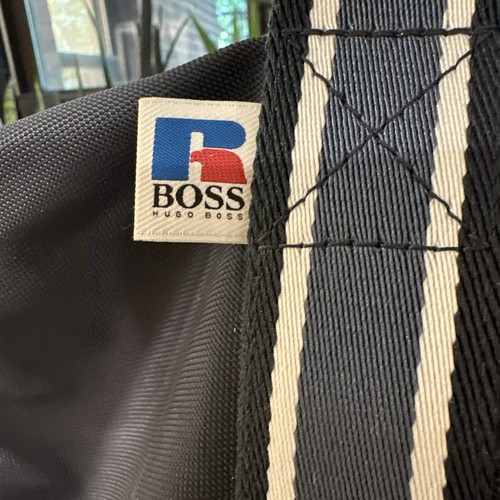 HUGO BOSS x Russel Athletic Duffel Bag Navy - Picture 3 of 10