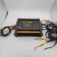 Minn Kota MK-315 3 Bank 12v Battery Charger 5 AmpTested Works Golf Cart Battery 