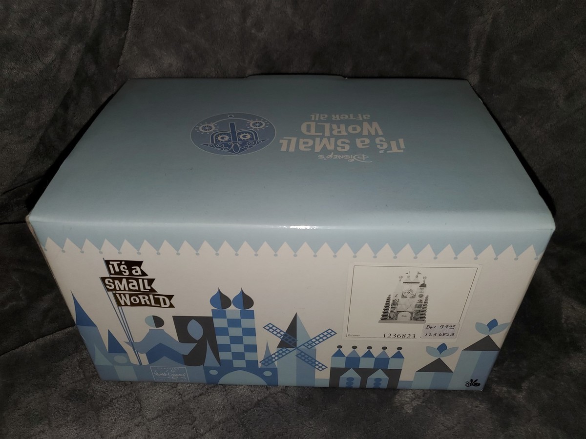WDCC DISNEY IT'S A SMALL WORLD GLOCKENSPIEL CLOCK TOWER FIGURINE W