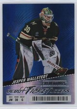 2024 Upper Deck Credentials Debut Ticket Access Blue /399 Jesper Wallstedt 18r1