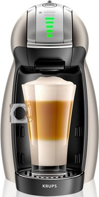 Krups KP1509 Genio 2 Nescafé Dolce Gusto Kaffee Kapselmaschine 1500W Auto Titan