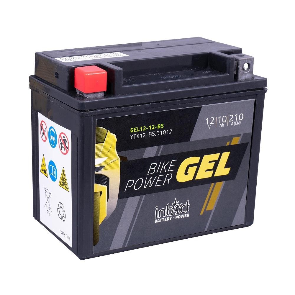 Intact ITX12-BS Genuine Motorcycle Gel Battery Motorbike Scooter Replacement