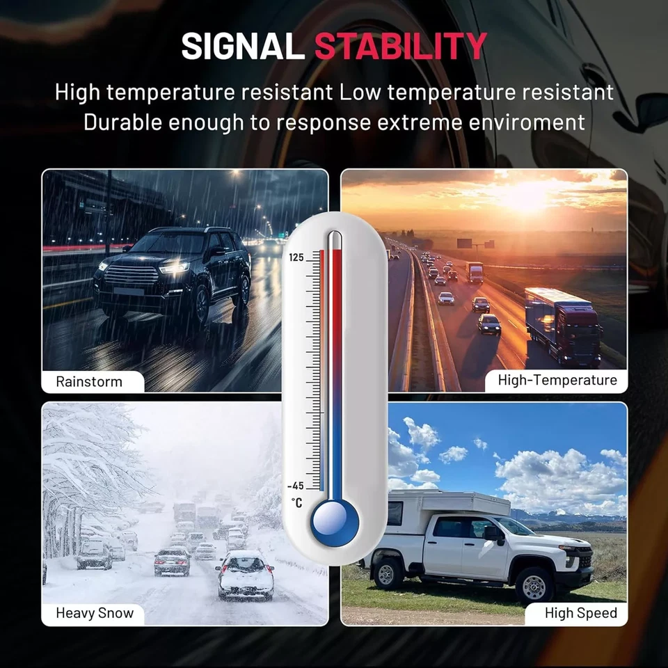 4x Sensor de monitoreo de presión de neumáticos para Ford Police Interceptor utilitario 2013-2018 Foto 2 de 4