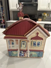 Bioworld Bluey Heeler House Figural Mini Backpack NWT