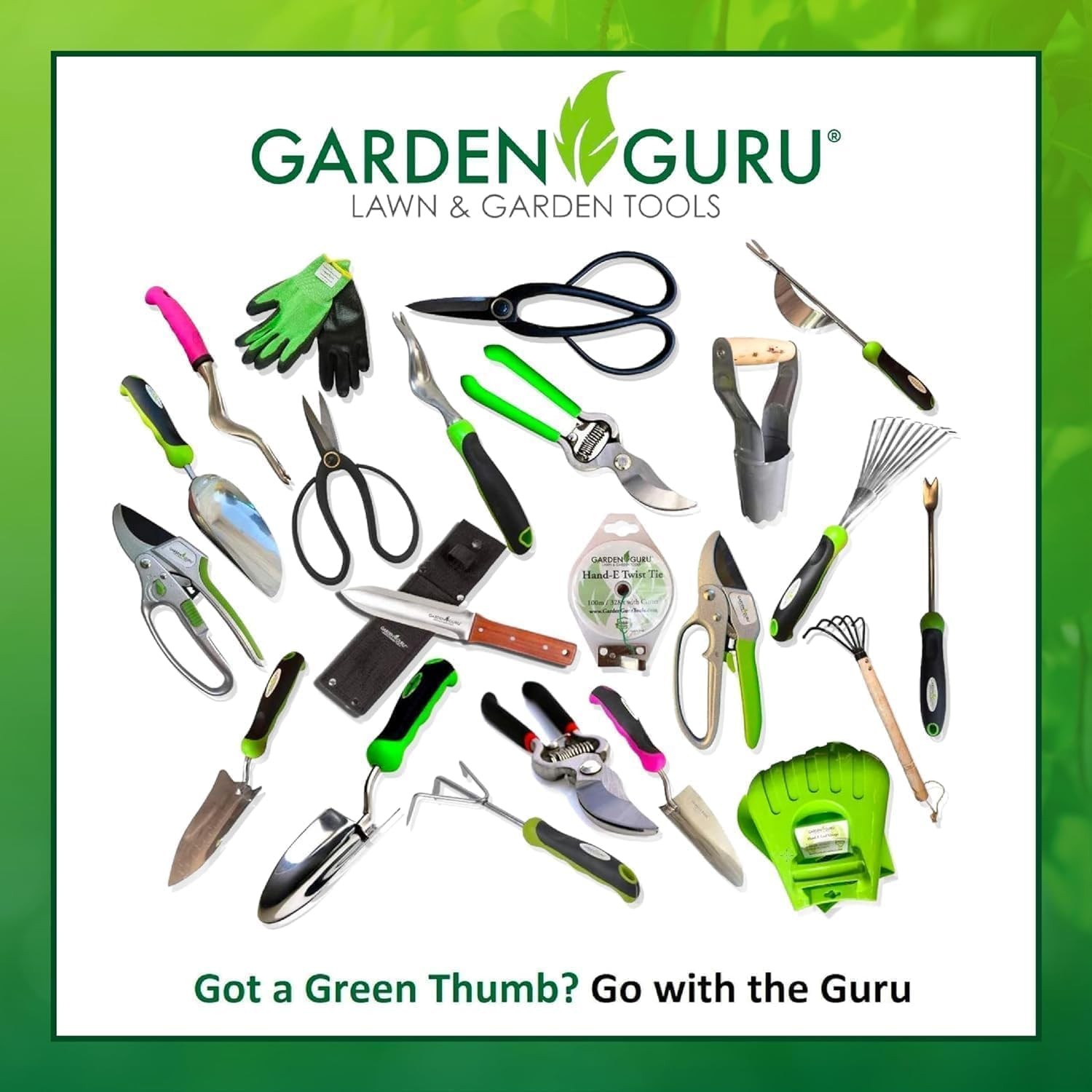 Garden Guru Hand Grass Clipper Scissors 360 Degree Rotatable Cutter Head - Ul...
