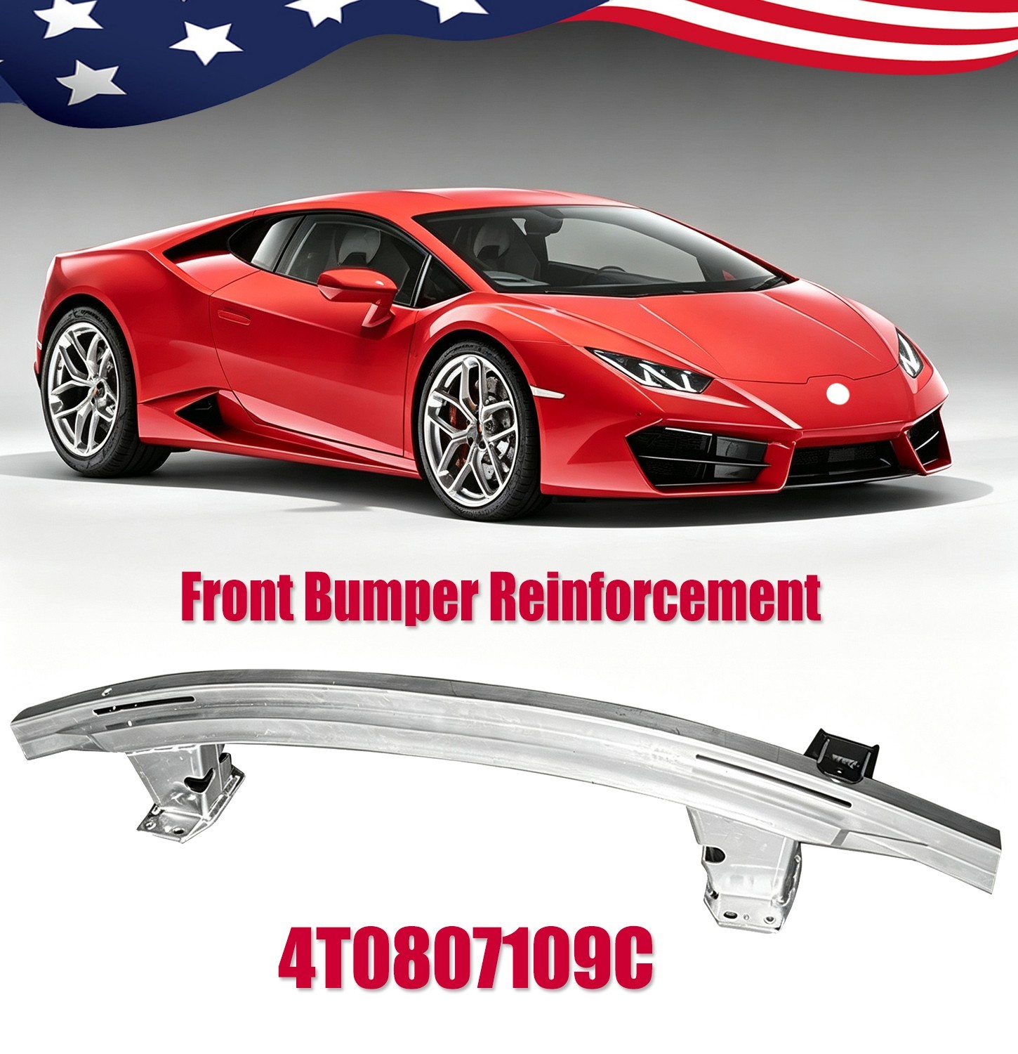 Lamborghini Huracan 2015-2024 Front Bumper guard P/N 4T0807109D