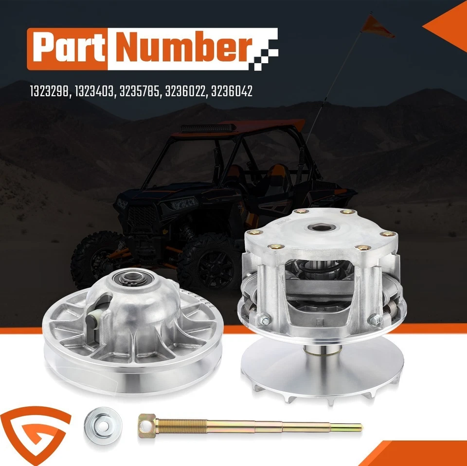 PRIMARY & SECONDARY EBS REDUCED CLUTCH & PULLER For 2016+ Polaris RZR 1000 XP/S - Image 3 of 4