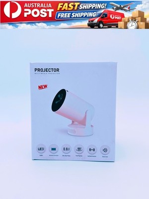 Smart Projector 1080P Hifi Speaker Built-In Apps WiFi Bluetooth Portable