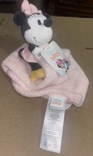 NEW NWT Disney Baby Minnie Mouse Pink Plush  Security Blanket US8