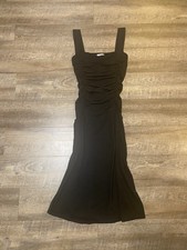 Reformation ruched bodice midi dress Size Large