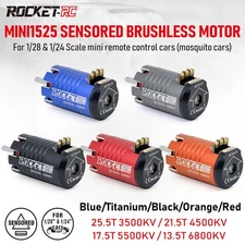 ROCKET-RC MINI 1525 Sensored Brushless Motor For 1/28 1/24 Mini Mosquito RC Cars