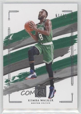 2020-21 Panini Impeccable Silver 61/75 Kemba Walker #17 0c3