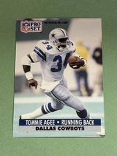 Tommie Agee 1991 Pro Set Dallas Cowboys #127 AA594