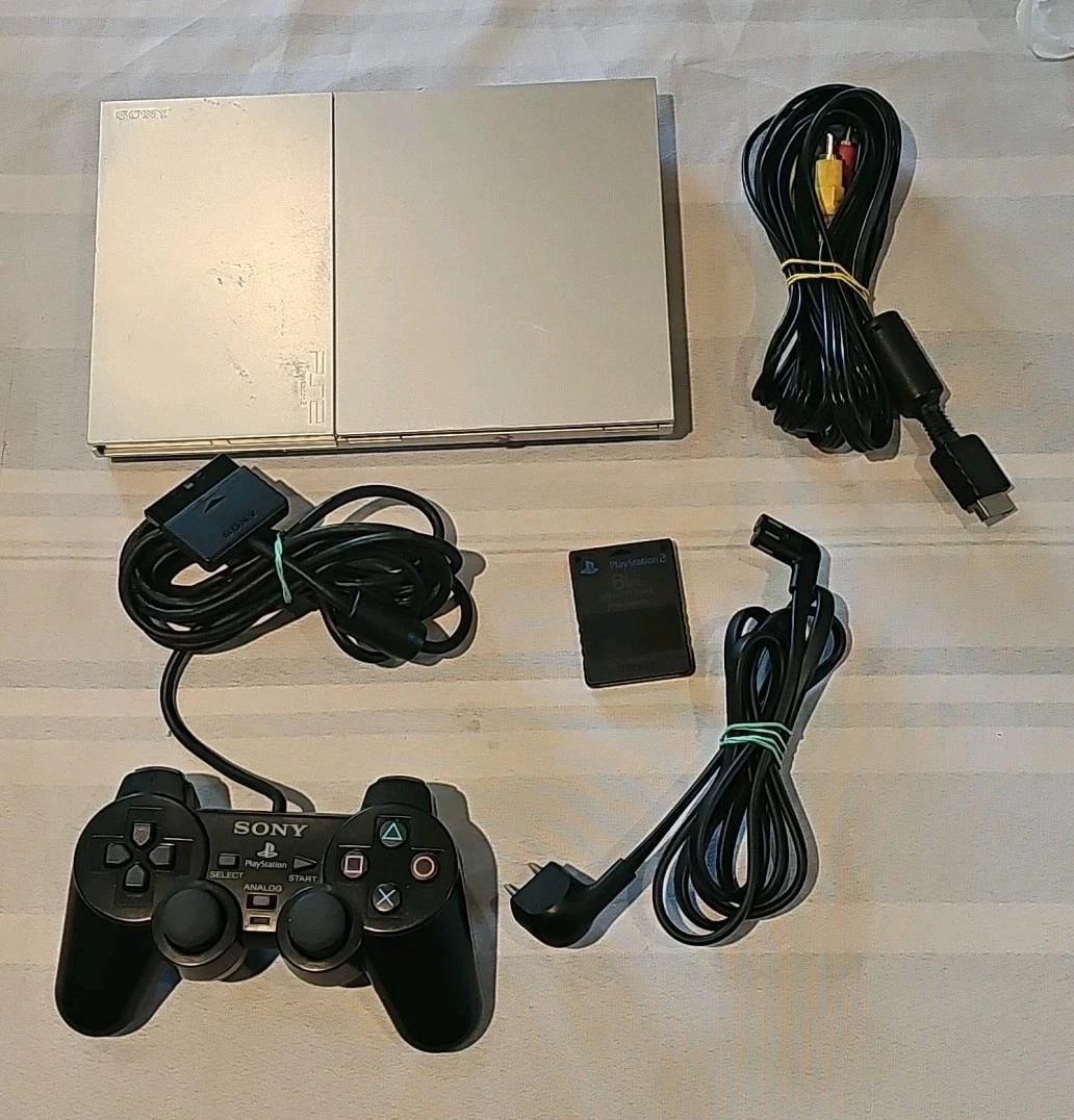 PlayStation 2 - Slim NTSC-J Silver Video Game Consoles for sale | eBay
