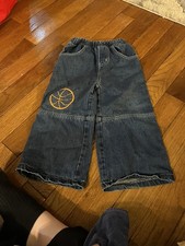Vintage Healthtex Toddler Boys Denim Jeans Size Embroidered basketball Y2K