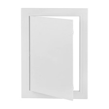 8 x 12 Inch Plastic Access Panel for Drywall Ceiling Plumbing Wall Door White