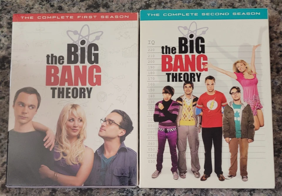 The Big Bang Theory Season 1-12 DVD 2,3,5 W/Slipcovers 1,4,6,7,8,9,10,11,12 NEW - Image 2 of 4