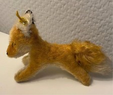 Vintage Steiff Xorry fox toy with tags QYEDGF