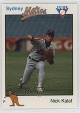 1989-90 Futera Sydney Metros Nick Kalaf 0q3