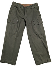 Duluth Trading Company Fire Hose Relaxed Fit Cargo Work Pants Men 36 x 27