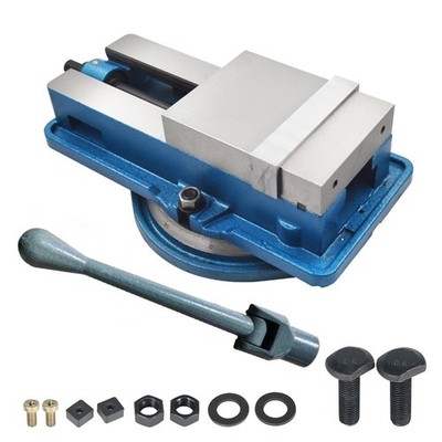 Milling Machine Lockdown Vise Swiveling Base Bench With 360° Swiveling Base 6''