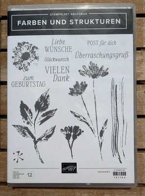 Stampin Up Stempelset FARBEN UND STRUKTUREN