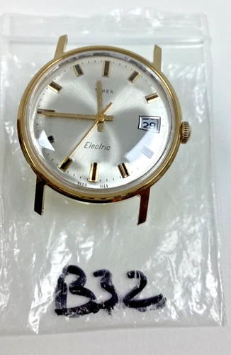 1969 Vintage Timex Electric Date Watch M41 Running 96244169 READ Spare Repair