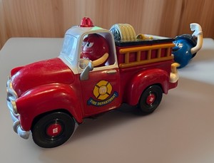 Limited Edition M&M's Fire Truck Candy Dispenser