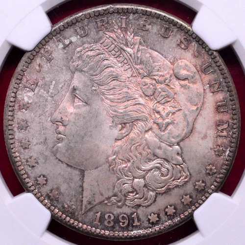 NGC MS-66! 1891-S MORGAN DOLLAR