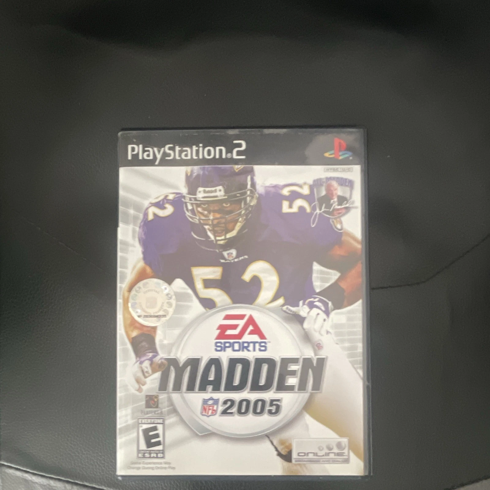 Madden 2005 Sony PlayStation 2 Black Label with Manual