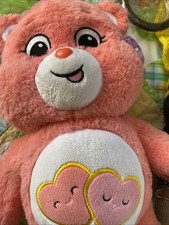 Care Bears Plush 2020 Love a Lot Bear 13  Pink w/2 Pink Hearts