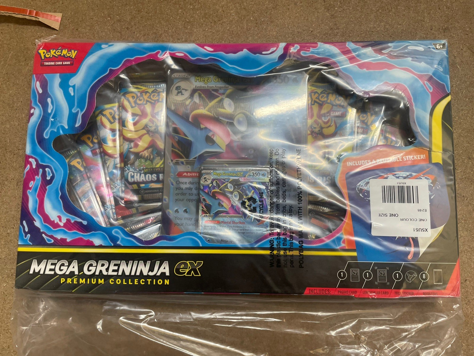 Pokemon TCG: Mega Greninja Ex Premium Collection Brand New Sealed