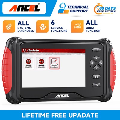 ANCEL FX8000 Full System Car Diagnostic Tool OBD2 Scanner EPB TPS ABS Bleeding