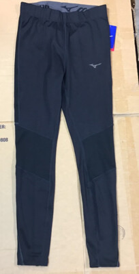 Mizuno Men's Breath Thermo Tights Black C23