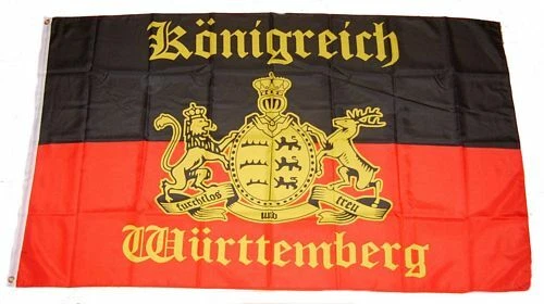 Flagge / Fahne Königreich Württemberg Hissflagge 90 x 150 cm - Bild 1 von 1