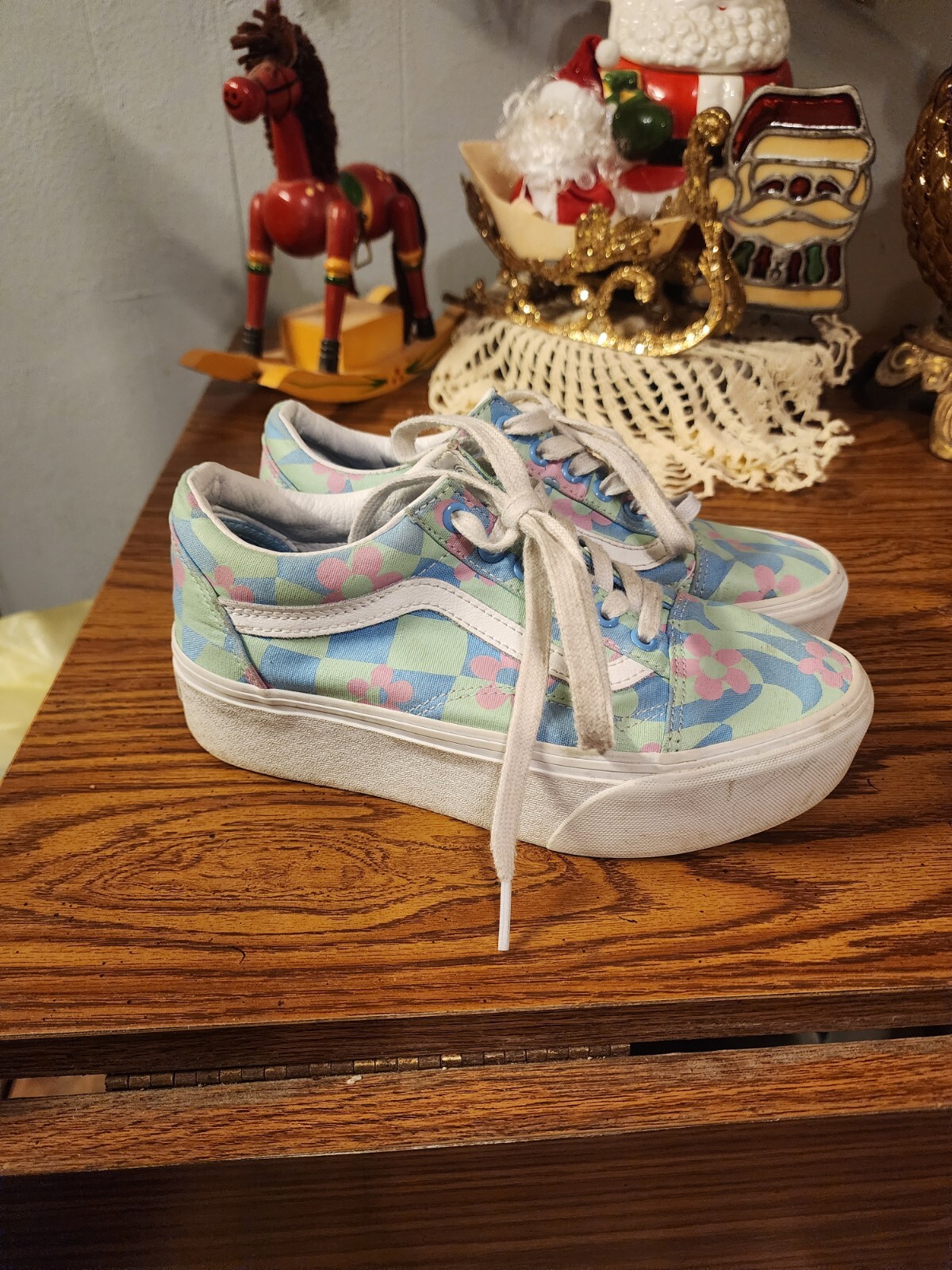 VANS Old Skool Stackform Womens Platform Size 7 M… - image 1