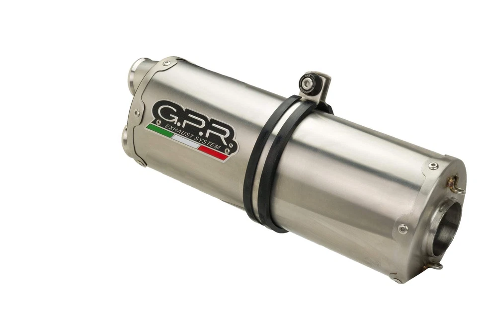 Bmw R1200R 2011-2014 Exhaust GPR Slip-on 双 Inox — 第 3/4 张图片