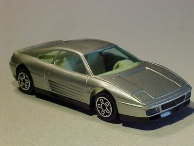 4 INCH 1989 Ferrari 348tb Burago 4189  1/43 Diecast Mint Loose