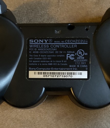 Official Sony Playstation 3 PS3 Dual Shock 3 Wireless Controller! ~ Authentic! - Picture 5 of 8