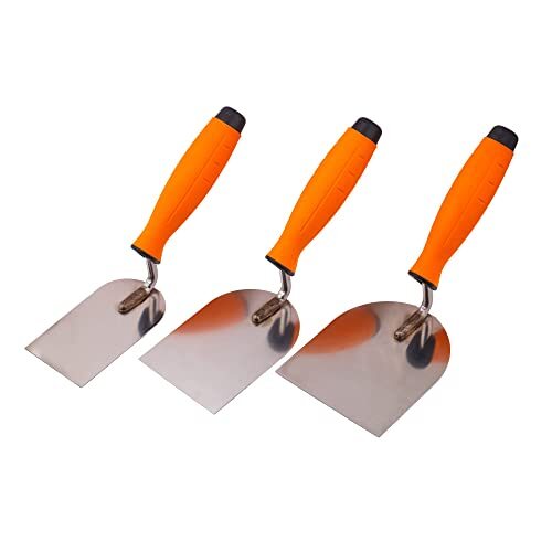 Mivos Set di 3 mestoli da stuzzicadenti da 60 mm, 80 mm, 100 mm, in acciaio inox